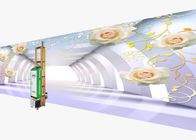 آلة طابعة جدارية جدارية عمودية تعمل ODM للجدار الزجاجي للجدار الخشبي