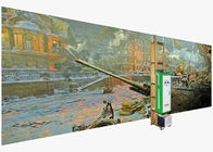 طابعة أوتوماتيكية فارغة تخطي طابعة Inkjet Wall Uv 1700mm ارتفاع طباعة الصورة الصافية