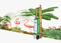 Zkmc عمودي جدار طابعة نفث الحبر الرقمية قماش اللوحة الخشبية والزجاجية