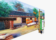 طابعة نافثة للحبر جدارية 720 ديسيبل متوحد الخواص ، آلة طلاء صورة الحائط 4 ألوان Auo مطابقة
