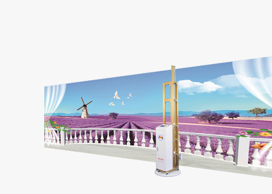 62kg Zkmc Vertical Direct To Wall Printer 720x2880 Dpi للجدار الخارجي المعجون