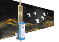 طابعة حائط ثلاثية الأبعاد قابلة للرفع بالسكك الحديدية ، آلة طلاء صور الحائط الأوتوماتيكية