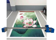 Cmykw 5 ألوان طابعة UV Ink متعددة الوظائف مسطحة لطباعة أرضية مساحة وقوف السيارات